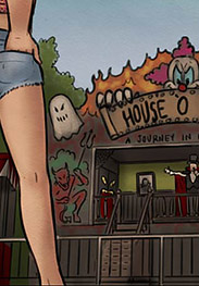 Three girls visit a seemingly innocent fair, only to discover its dark and terrifying secrets - Funhouse (fansadox 635) by Slasher