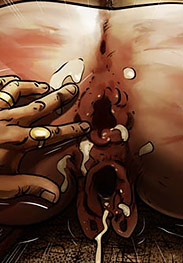 Caestus fucked on, changing from Claudia's vagina to her anus from time to time, pushing hard and fast, grunting like a hog in heat - The Curse of Isthar (GQS - Godesses, Queens and Slaves) by Mr Kane