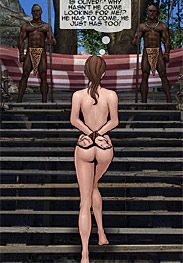 Noo, master! Please, let me have more of your cock! My pussy is on fire! - Island adventure (fansadox 407) by Feather
