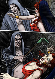 He turned her over so that he could see her naked buttocks and he pulled them apart to reveal her sex lips - The Curse of Isthar (GQS - Godesses, Queens and Slaves) by Mr Kane