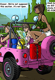 We're not supposed to be in this section - The woods have eyes by Gary Roberts