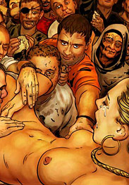 Take my slave and all the spunk that is in her - Degradation in Rome by Mr Kane