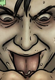 One crazy dude and one crazy scared slut - Schizo (fansadox 572) by Slasher