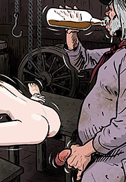 Inside a private club car, their formal initiation unfolds in a long night of discipline, service, and complete surrender - Gentlemen's Club: The Origin 3 (fansadox 716) by Predondo