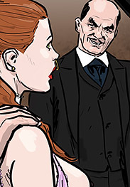 Inside a private club car, their formal initiation unfolds in a long night of discipline, service, and complete surrender - Gentlemen's Club: The Origin 3 (fansadox 716) by Predondo