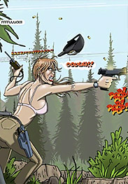 You just relax here and enjoy the toy I brought just for you - The woods have eyes by Gary Roberts